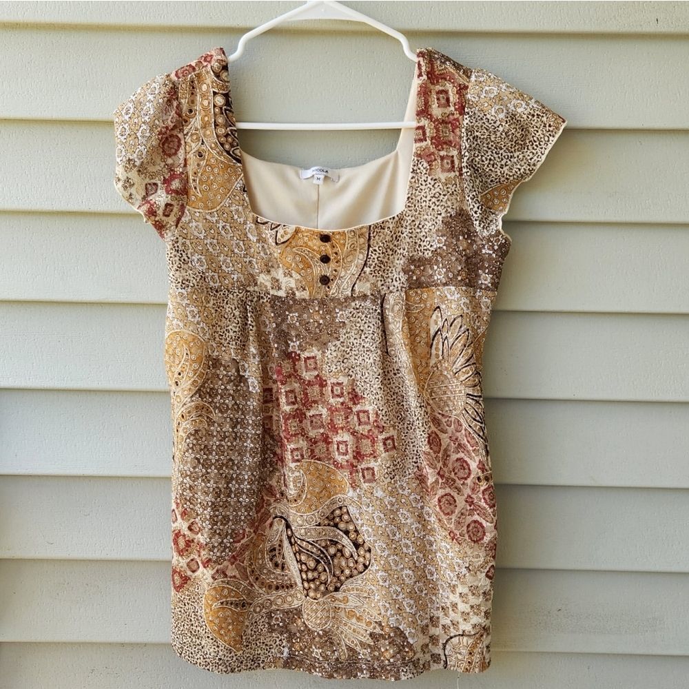 Nicola Top/ Blouse size M